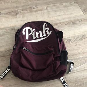 PINK BACKPACK MAROON